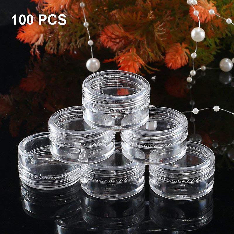 10ml Lip balm Clear Jars (100pcs) Chipo Packaging