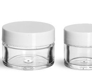 10ml Lip balm Jar with white lid