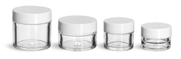 10ml Lip balm Jar with white lid