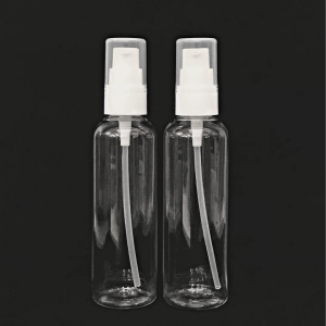 100ml Pet bottle with white sprays