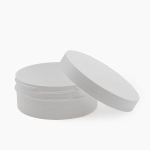 250g white Body Butter Jar with Lid shive