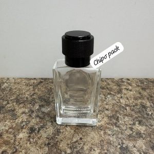 30ML SELF CRIMP PERFUME BOTTLE COMPLETE WTH CAP AND PUMP