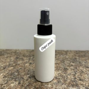 100ML COSMETIC WHITE BOTTLE WITH  WHITE SPRAY PUMP