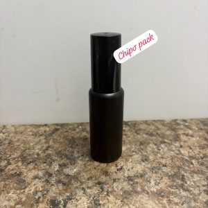 25ML PERFUME BLACK PLASTIC SPRAY BOTTLE