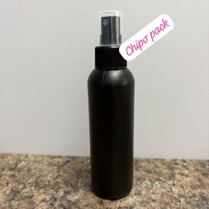 100ML BOSTON BLACK BOTTLE WITH BLACK SPRAY